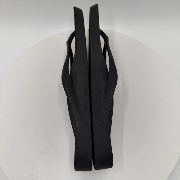 Archies Flip Flops Shoes Womens Size 7 Black Orthotic High Arch Support Sandals - Picture 6 of 8